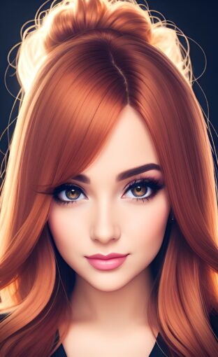 Red hair girl #14