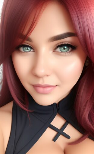 Red hair girl #8