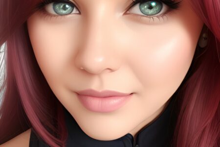 Red hair girl #8