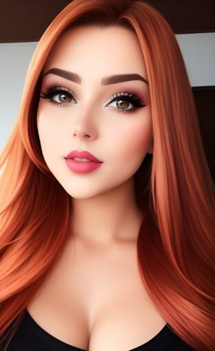 Red hair girl #7