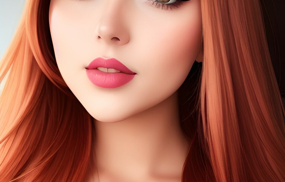 Red hair girl #7