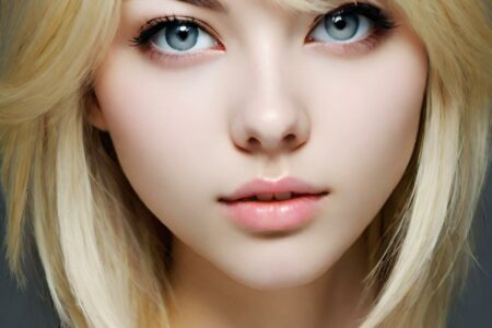 Charming Blonde Angel #45 AI girl