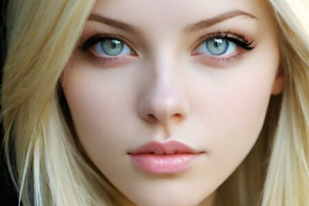 Charming Blonde Angel #52 AI girl