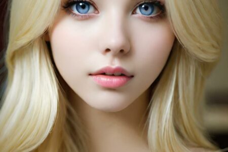 Charming Blonde Angel #53 AI girl