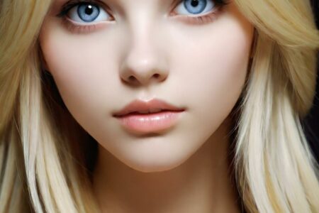 Charming Blonde Angel #56 AI girl