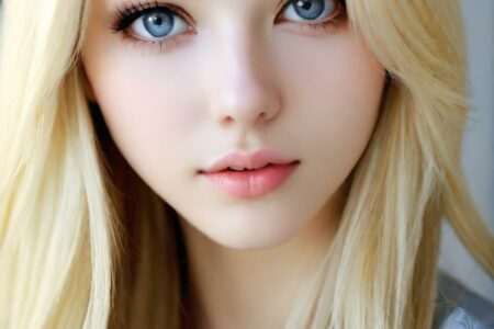 Charming Blonde Angel #59 AI girl