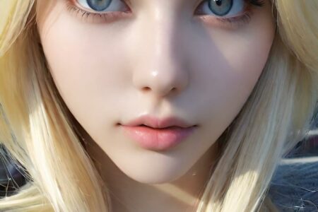 Charming Blonde Angel #63 AI girl