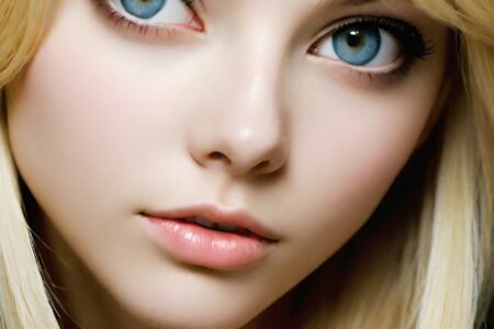 Charming Blonde Angel #70 AI girl