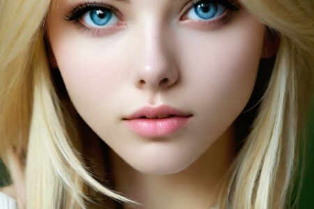 Charming Blonde Angel #71 AI girl