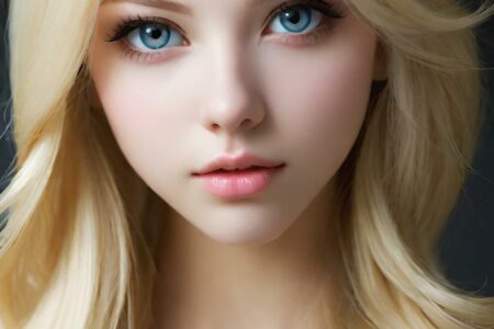 Charming Blonde Angel #73 AI girl