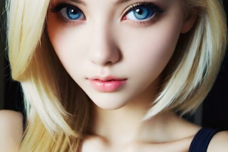 Charming Blonde Angel #74 AI girl