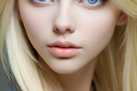 Charming Blonde Angel #76 AI girl