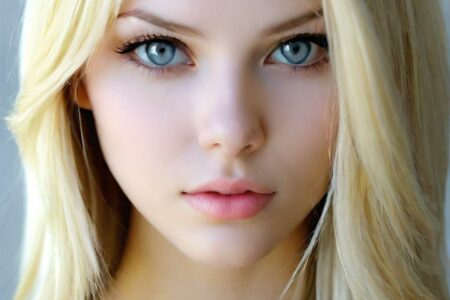 Charming Blonde Angel #78 AI girl