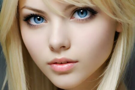 Charming Blonde Angel #79 AI girl