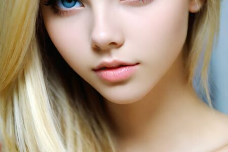 Charming Blonde Angel #86 AI girl