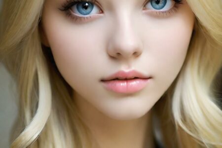 Charming Blonde Angel #89 AI girl