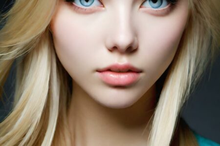 Charming Blonde Angel #90 AI girl