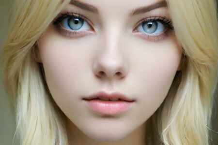 Charming Blonde Angel #91 AI girl