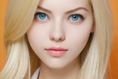 Charming Blonde Angel #95 AI girl