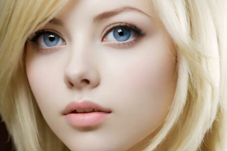 Charming Blonde Angel #100 AI girl