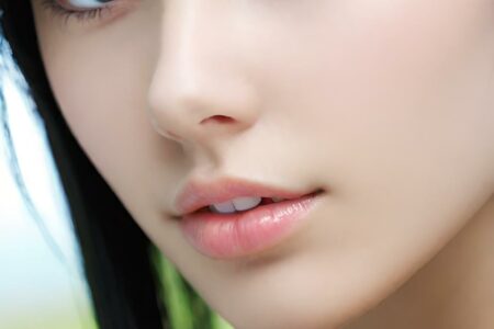 AI girl with black hair wallpaper