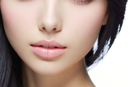 AI girl with black hair wallpaper