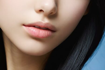 AI girl with black hair wallpaper